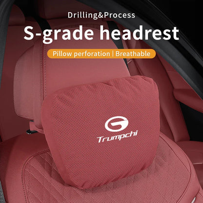 Trumpchi Headrest Lumbar Cushion Set for GA3 GA4 GA6 GA8 GS3 GS4