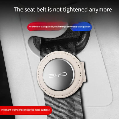 Adjustable Seat Belt Positioner for Child or Pregnancy Use