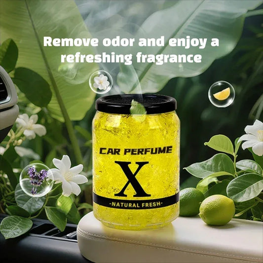 220g Solid Car Perfume Air Freshener Durable Deodorant Gel for Bedroom Living Room Bathroom Shoe Cabinet General Fragrance - Jasmine