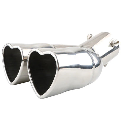 63mm Stainless Steel Exhaust Tip with Colorful Muffler Finish