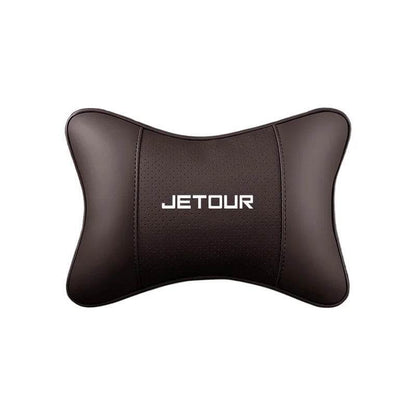 Jetour Leather Car Neck Pillow – Fits X70, X90, Dashing, X95, X70S PLUS & More - TZ-Beige