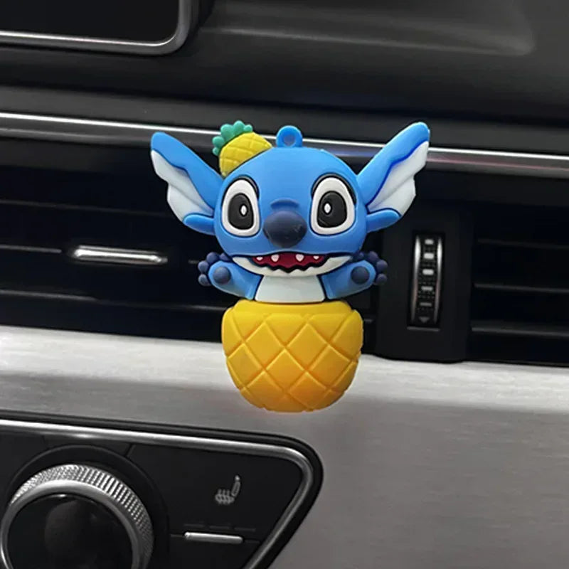 Disney Stitch Car Air Freshener Vent Clip - Anime Figure Ornament - C