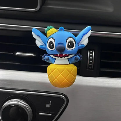 Disney Stitch Car Air Freshener Vent Clip - Anime Figure Ornament - C