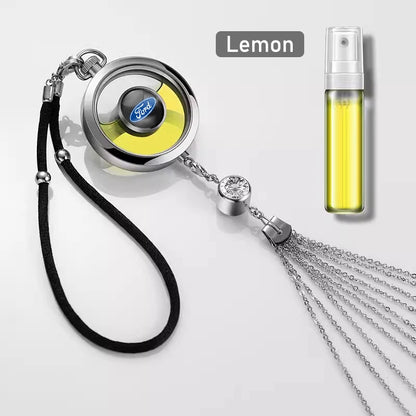 Ford Metal Lace Car Air Freshener Pendant
