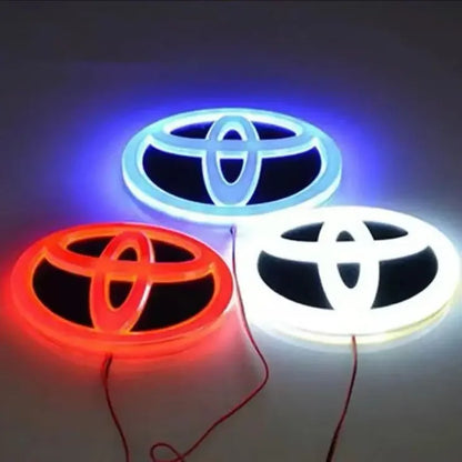 Toyota 4D LED Car Grille & Trunk Logo Light