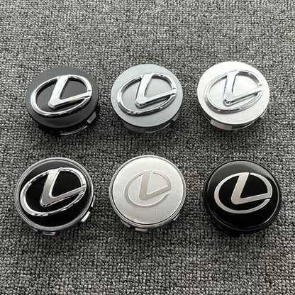 4Pcs 62mm Lexus Wheel Center Cap Hub Covers