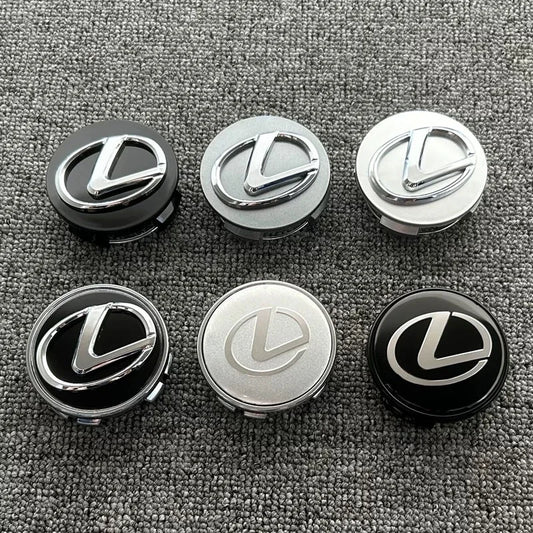 4Pcs 62mm Lexus Wheel Center Cap Hub Covers