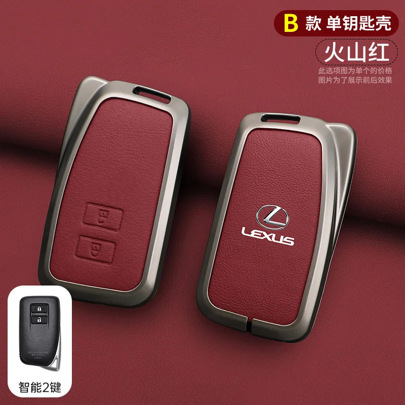 Zinc Alloy Car Key Case Cover for Lexus NX GS RX IS ES GX LX RC Models
