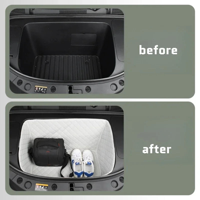 Geely EX2 Front Cargo Liner – Leather-Style Protection Mat