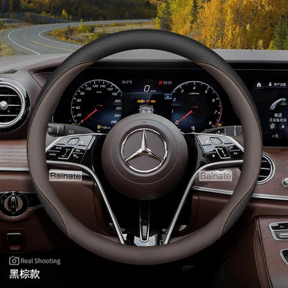Mercedes-Benz Leather Steering Wheel Cover