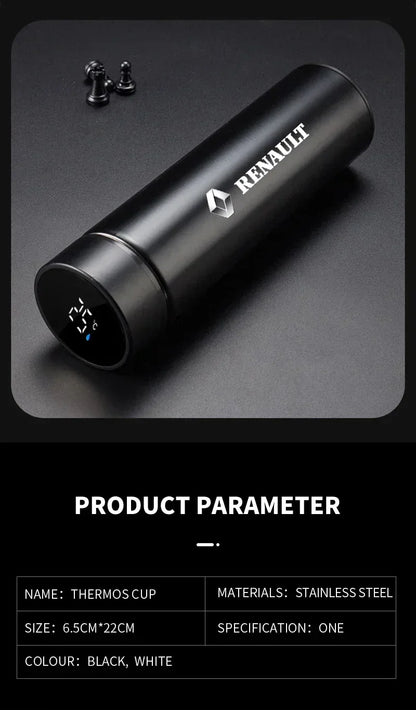 Renault Smart Thermos Bottle 500ml - Black