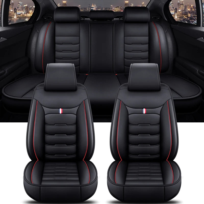 Peugeot Car Seat Covers - Black 1 Seat