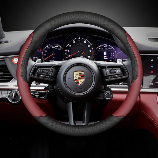 Porsche Leather Steering Wheel Cover 2024-2025