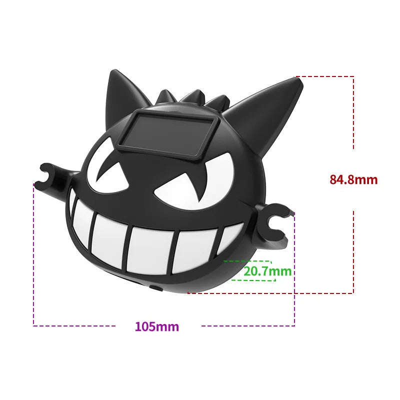 Solar Demon Eye LED Rear Window Light with Dynamic Expressions