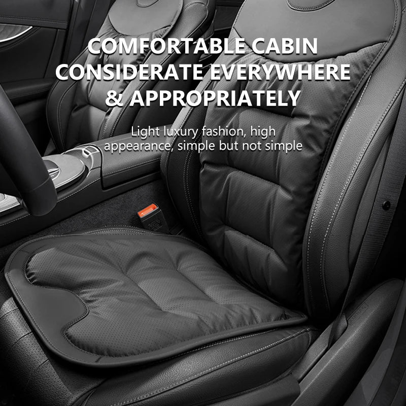 AUTOMECHANIST Nappa Leather Car Seat Covers Universal 5-Seat Set