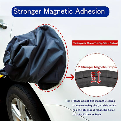 Magnetic EV Charger Port Cover – Weatherproof, UV & Snow Resistant
