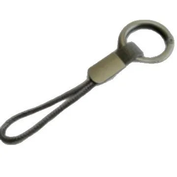 Custom Woven Rope Car Keychain - Personalized Premium Keyring