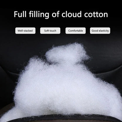 Ferrari Leather Headrest Cushion - Black