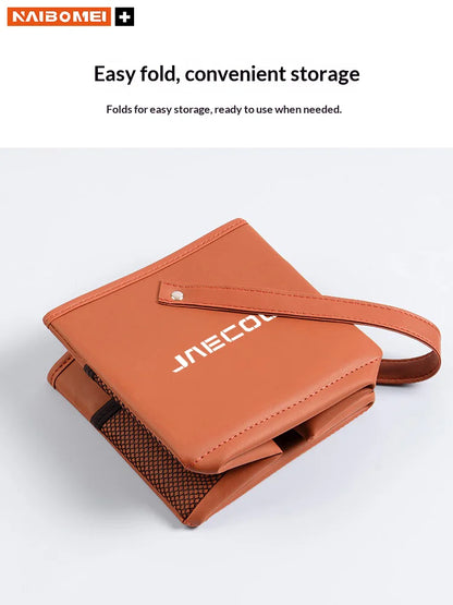 Leather Car Trash Bin Folding Storage Bag for Chery Jaecoo J5-J8