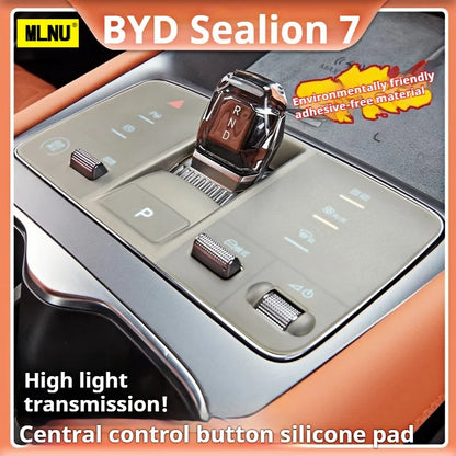 BYD Sealion 7 Centre Console Silicone Button Protector – LHD