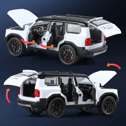 Toyota Prado Land Cruiser 1:32 Scale Die-Cast Metal Alloy Model Car