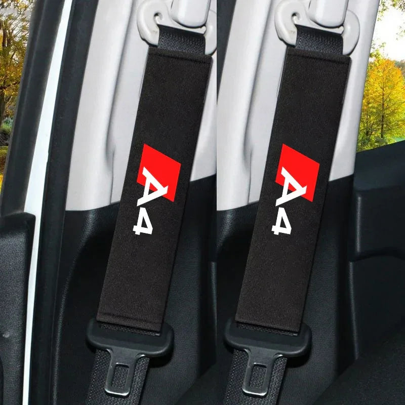 Audi A4 Car Neck Pillow & Shoulder Pad - 2PCS Seat Belt Pad