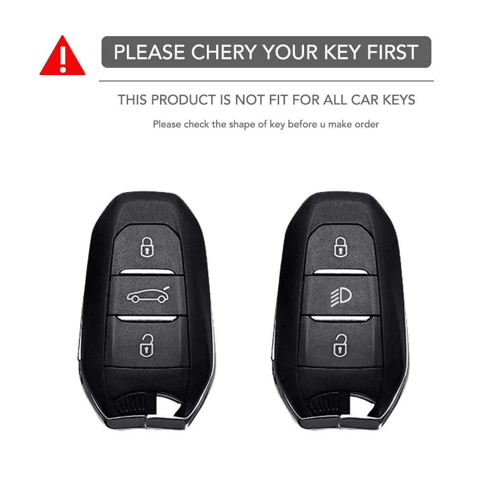Peugeot & Citroen Silicone Key Cover — 3008, 308, C3, C4