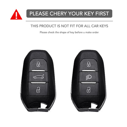 Peugeot & Citroen Silicone Key Cover — 3008, 308, C3, C4