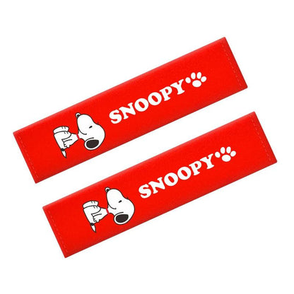 Universal Snoopy Car Seat Belt Cover Soft Padded Auto Protector
