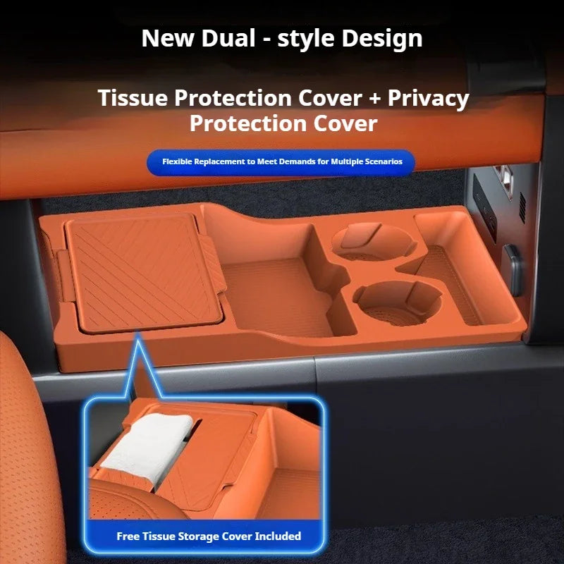 BYD Ti7 Lower Centre Console Silicone Storage Box