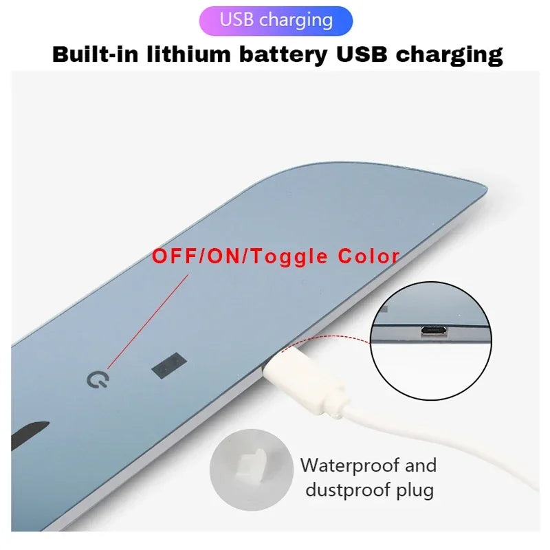 LED Door Sill Light Logo Projector Lamp with USB Power