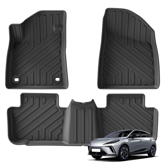 MG MG4 EV Floor Mats 2022-2024 TPE 3D All Weather Car Trunk Pad Set - Trunk A