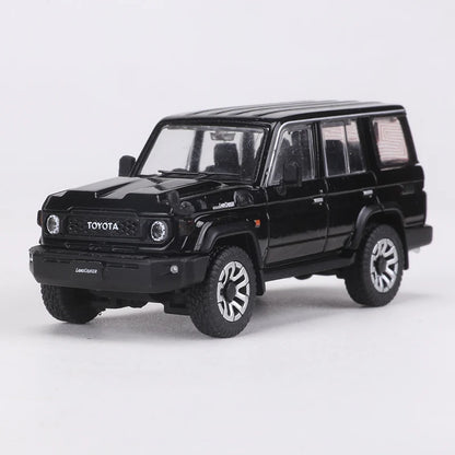 Toyota Land Cruiser LC76 / LC70 SUV – Model Car - Black right