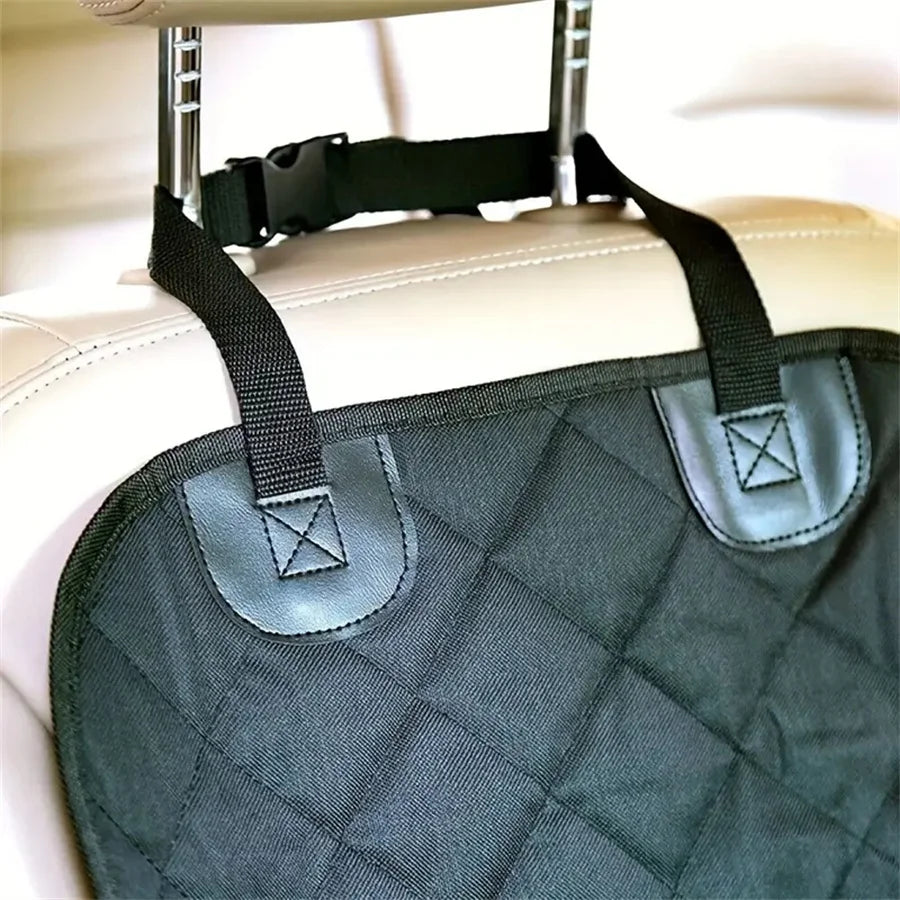 Fabric Dog Car Seat Cover – Quilted, Waterproof & Anti-Slip Pet Protector for Cars, Trucks & SUVs - 