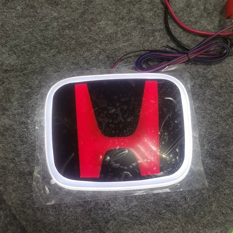Honda LED Light Emblem Badge – Illuminated Front Rear Trunk Logo