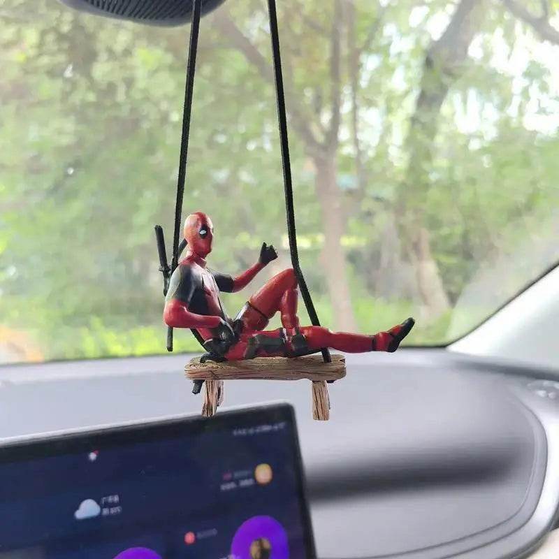 Deadpool Car Mirror Pendant - A