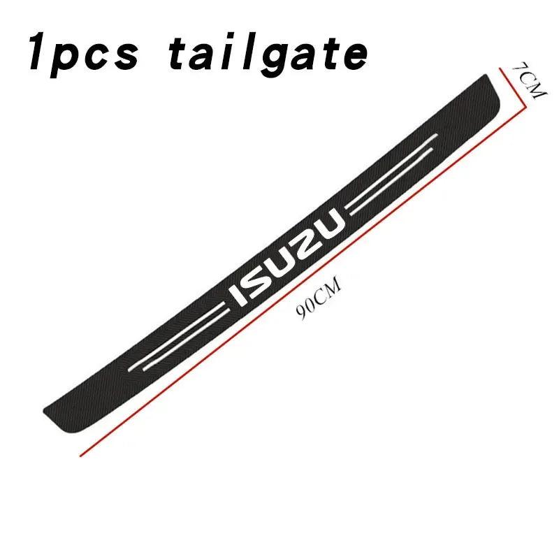 Isuzu Door Sill Protective Sticker Tape - 1pc