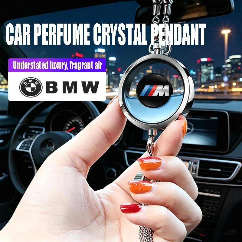 BMW Car Perfume Pendant Metal Lace Air Freshener