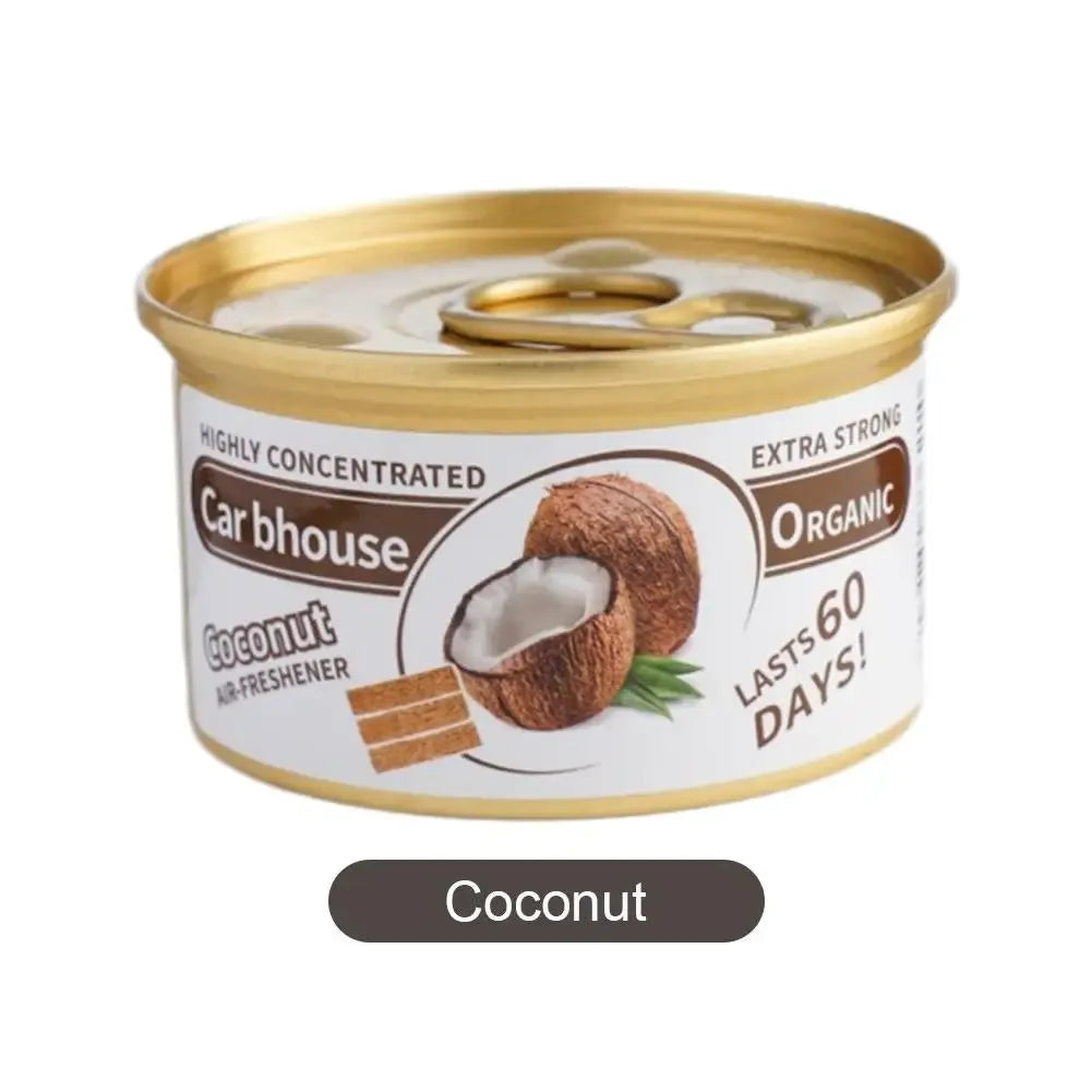 Bubble Gum Scent Car Air Freshener Organic Can Odor Eliminator - H