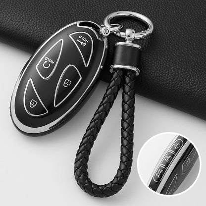 Soft TPU Key Case Cover Shell Hyundai Ionic 6 Grandeur GN7 Kona EV