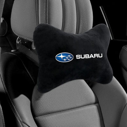 Subaru Neck Support Pillow Car Headrest - Embroidered