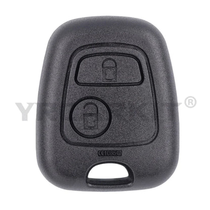 Peugeot 206 & 307 Remote Key Shell — 2 Button Replacement