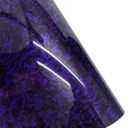 Forged Carbon Fiber Hood Vinyl Wrap Sticker