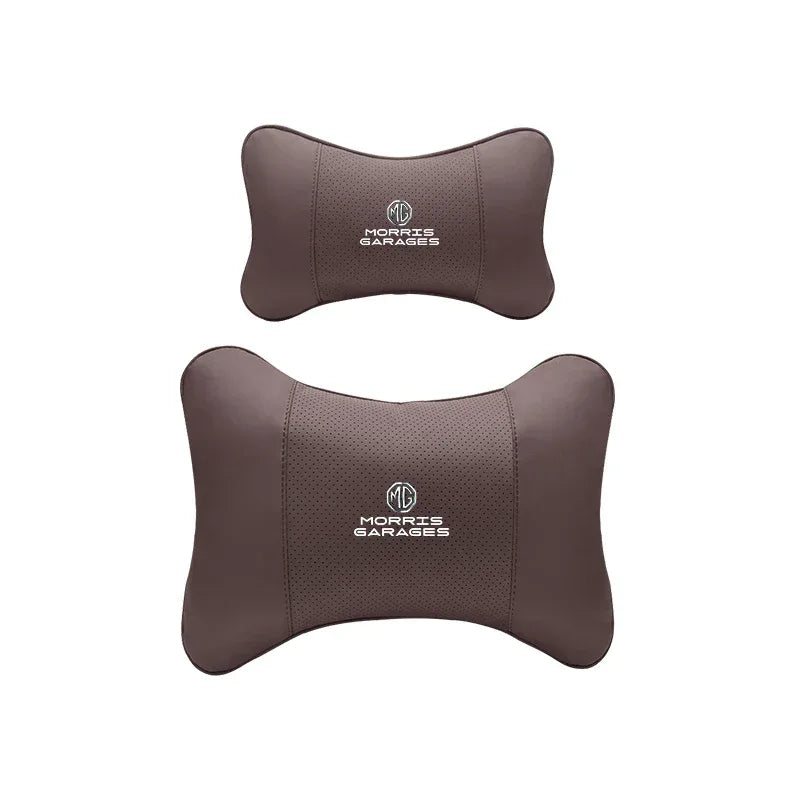 MG Headrest & Lumbar Support - Mocha Brown Headrest & Lumbar