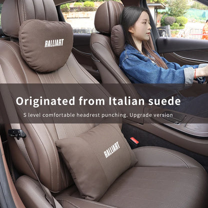 Mitsubishi Ralliart & Pajero Headrest & Lumbar Support Cushion