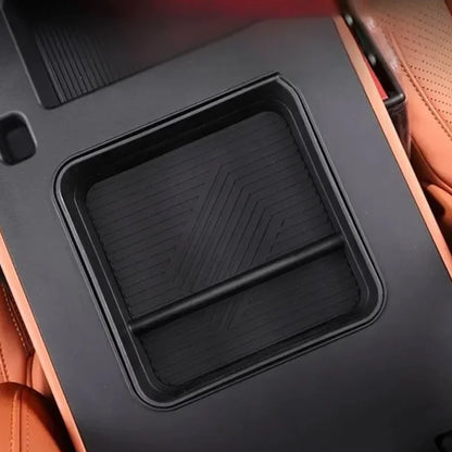 BYD Ti7 Centre Console Armrest Storage Organiser - Black 1pcs