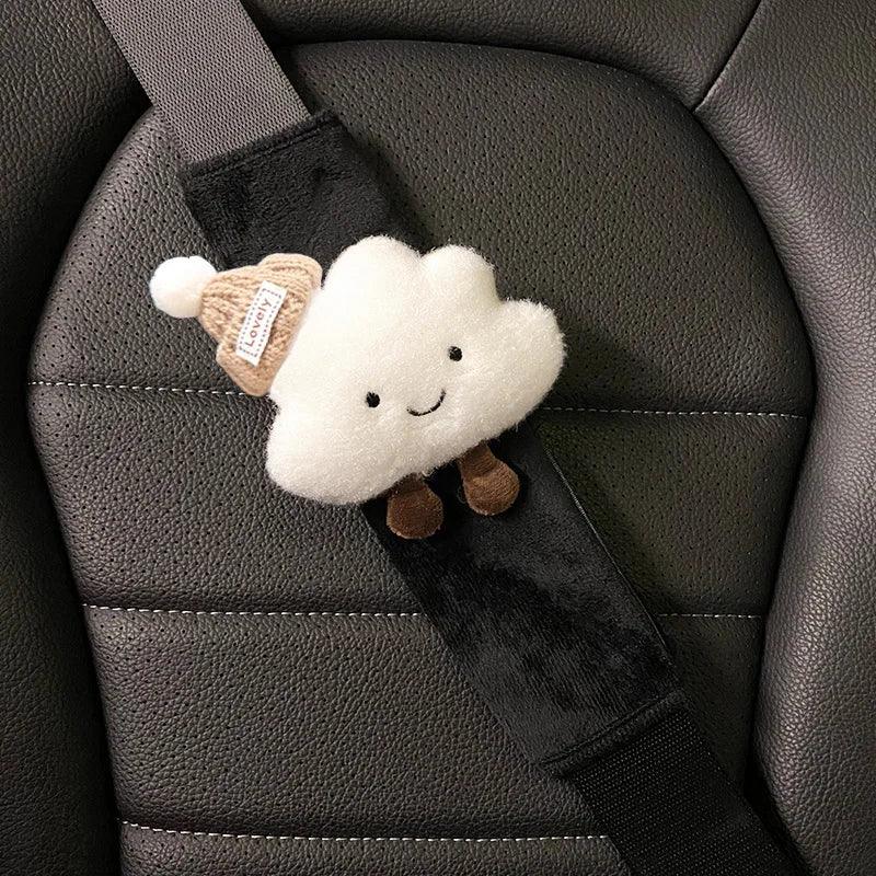 Cartoon Cloud Car Seat Belt Cover Shoulder Cushion Pad Child Safety