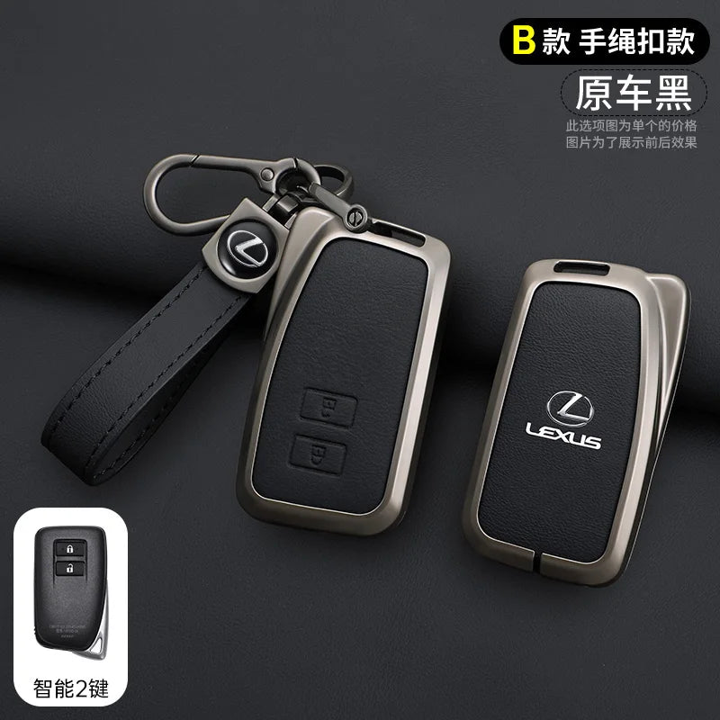 Zinc Alloy Car Key Case Cover for Lexus NX GS RX IS ES GX LX RC Models