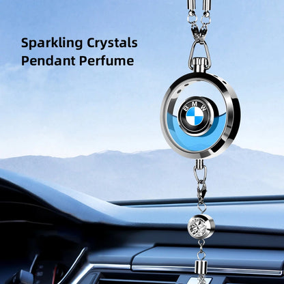 BMW Car Perfume Pendant Metal Lace Air Freshener