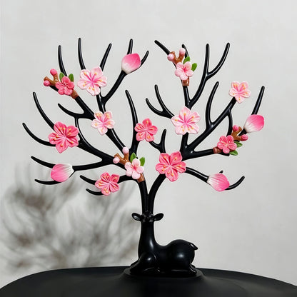 3D Float Cherry Blossom Resin Car Stickers DIY Floral Decals